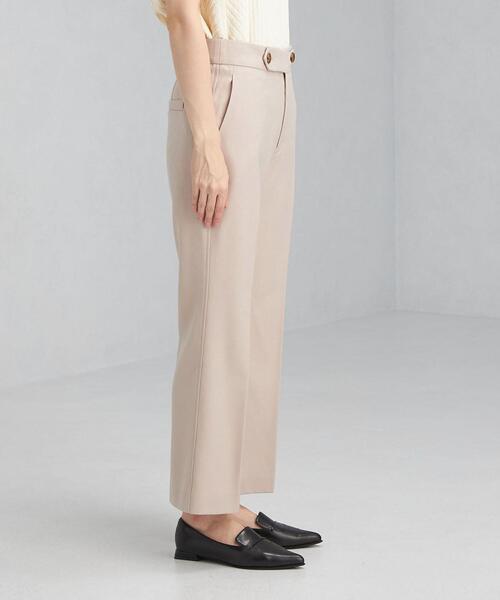 green label relaxing（グリーンレーベルリラクシング）の「TW カルゼ クロップド フレア パンツ（その他パンツ・レディース・ナチュラル/ケリー/パープル・36/38）」の15枚目の写真