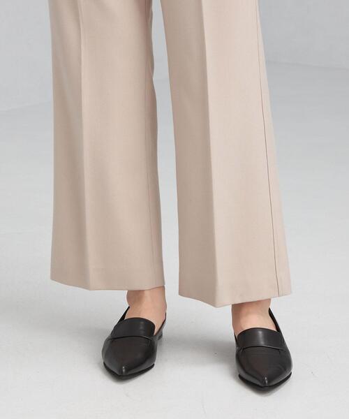 green label relaxing（グリーンレーベルリラクシング）の「TW カルゼ クロップド フレア パンツ（その他パンツ・レディース・ナチュラル/ケリー/パープル・36/38）」の7枚目の写真