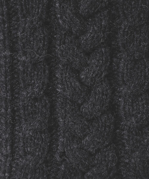 BEAMS LIGHTS(ビームスライツ)の「BEAMS LIGHTS / 3ゲージ モンゴルウール タートルネック ニット(ニット/セーター・レディース・チャコールグレー/ライトグレー・ONE SIZE)」の13枚目の写真