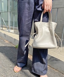 Omekashi | ROROL レザーミニ巾着トート(トートバッグ)