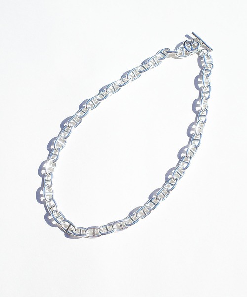 SIGNAL(シグナル)の「【ZOZO限定】SIGNAL/シグナル アンカーチェーンネックレス(ネックレス・レディース・シルバー/ゴールド・40cm)」の5枚目の写真