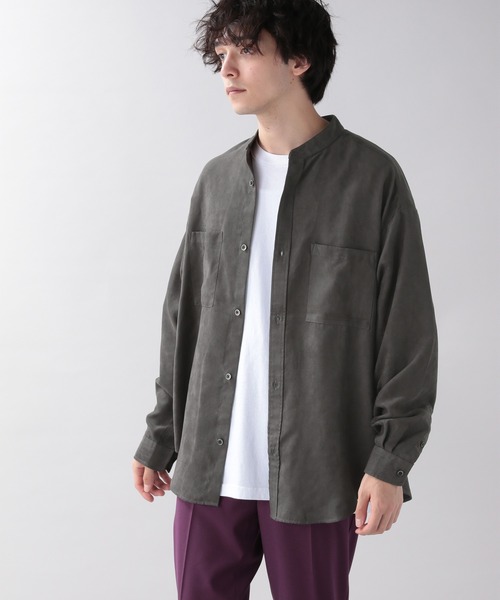 45R藍インドネルの908グランパプルシャツ: WOMEN｜45R
