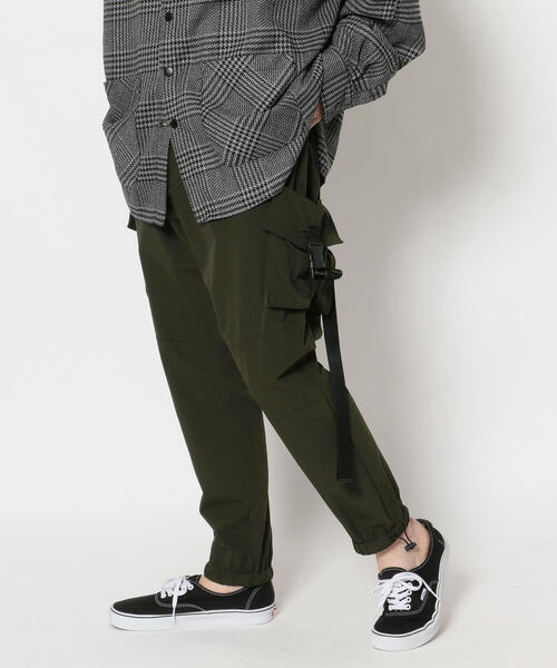 LUSOR（ルーソル）の「LUSOR/ルーソル/撥水SN SS CARGO PT/カーゴパンツ（カーゴパンツ・メンズ・ブラック/カーキ・SMALL/MEDIUM/LARGE）」の5枚目の写真