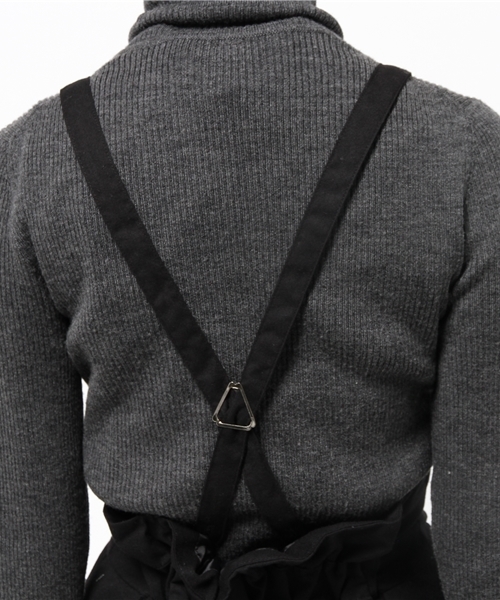 DISCOAT（ディスコート）の「【Discoat】S～L展開　起毛サス付ハイウエストテーパードパンツ（その他パンツ・レディース・ブラック/グレー・LARGE/SMALL/MEDIUM）」の12枚目の写真