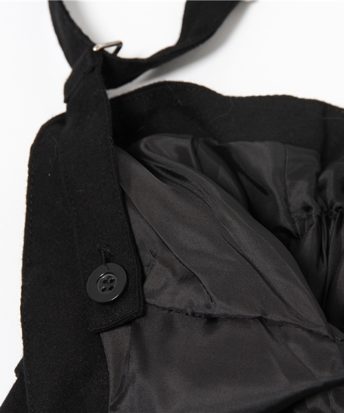 DISCOAT（ディスコート）の「【Discoat】S～L展開　起毛サス付ハイウエストテーパードパンツ（その他パンツ・レディース・ブラック/グレー・LARGE/SMALL/MEDIUM）」の6枚目の写真