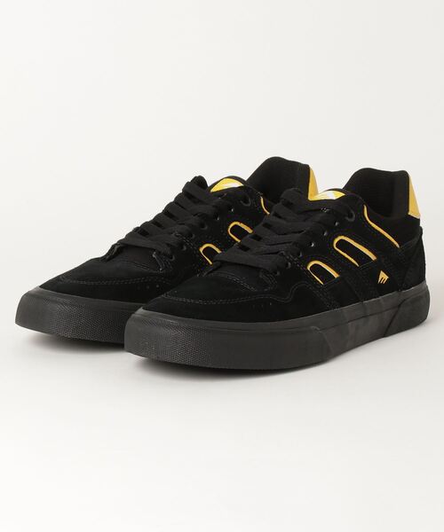 Emerica(エメリカ)の「Emerica/エメリカ スケシュー TILT G6 VULC /ティルトジーシックスバルク スケボー スニーカー 61010138(スニーカー・メンズ・ブラック×イエロー/ホワイト系その他2・26.0cm/27.0cm/28.0cm)」の2枚目の写真