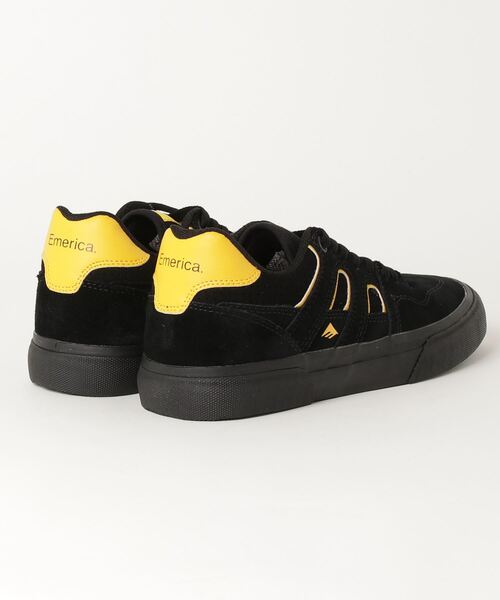 Emerica(エメリカ)の「Emerica/エメリカ スケシュー TILT G6 VULC /ティルトジーシックスバルク スケボー スニーカー 61010138(スニーカー・メンズ・ブラック×イエロー/ホワイト系その他2・26.0cm/27.0cm/28.0cm)」の4枚目の写真