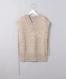 ＜MAISON MARGIELA（メゾン マルジェラ）＞サイドオープン ニットベスト ■■■