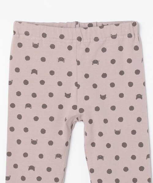 ANY(エニィ)の「裾リボンレギンス(レギンス/スパッツ・キッズ・ライラック系5/ネイビー系5/ブラウン系6/ライトグレー系/ブラック系6/ブラック系・90/100/110/120/130)」の17枚目の写真