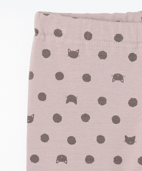 ANY(エニィ)の「裾リボンレギンス(レギンス/スパッツ・キッズ・ライラック系5/ネイビー系5/ブラウン系6/ライトグレー系/ブラック系6/ブラック系・90/100/110/120/130)」の14枚目の写真