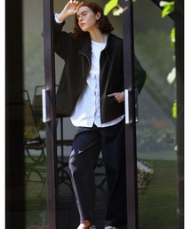 human woman | ◆②反応染デニムパンツ(デニムパンツ)