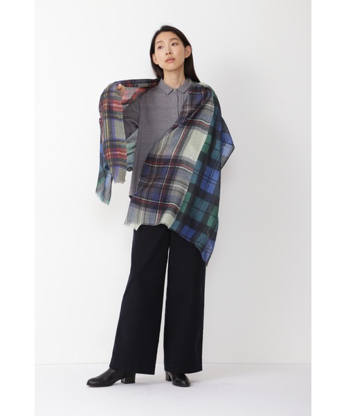 human woman（ヒューマンウーマン）の「◆②反応染デニムパンツ（デニムパンツ・レディース・ブルー系その他6・SMALL/MEDIUM）」の4枚目の写真