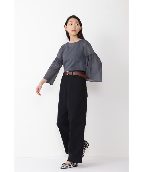 human woman（ヒューマンウーマン）の「◆②反応染デニムパンツ（デニムパンツ・レディース・ブルー系その他6・SMALL/MEDIUM）」の5枚目の写真