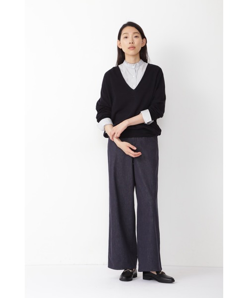 human woman（ヒューマンウーマン）の「◆②反応染デニムパンツ（デニムパンツ・レディース・ブルー系その他6・SMALL/MEDIUM）」の21枚目の写真