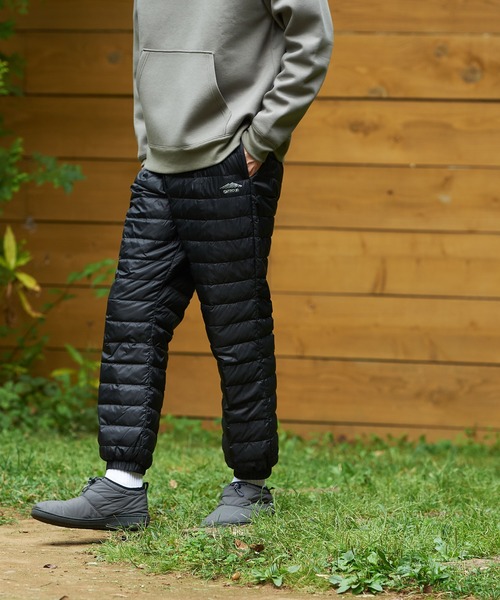 OUTDOOR PRODUCTS（アウトドアプロダクツ）の「【OUTDOOR PRODUCTS/アウトドアプロダクツ】ダウンパンツ 撥水透湿700フィルパワー（その他パンツ・メンズ・チャコールグレー/ブラック・SMALL/MEDIUM/LARGE/X-LARGE）」の5枚目の写真