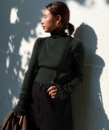 CREDONA | リブタートルネックニット(ニット/セーター)