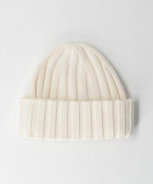 GRILLO（グリーロ）の「＜GRILLO（グリッロ）＞ KNIT CAP/ニットキャップ（ニットキャップ/ビーニー・メンズ・ブラック/グレー/オフホワイト・FREE）」の2枚目の写真