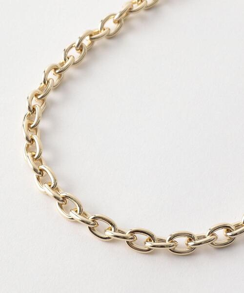 BEAUTY&YOUTH UNITED ARROWS(ビューティーアンドユースユナイテッドアローズ)の「BY バックルモチーフ チェーン ネックレス -2WAY-(ネックレス・レディース・シルバー/ゴールド・FREE)」の7枚目の写真