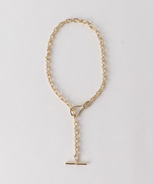 BEAUTY&YOUTH UNITED ARROWS(ビューティーアンドユースユナイテッドアローズ)の「BY バックルモチーフ チェーン ネックレス -2WAY-(ネックレス・レディース・シルバー/ゴールド・FREE)」の6枚目の写真