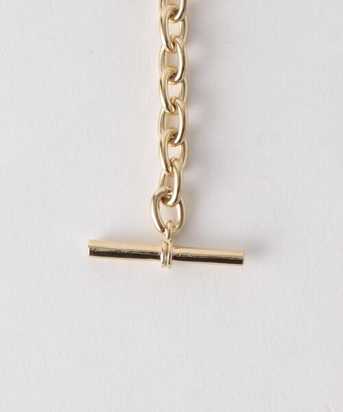 BEAUTY&YOUTH UNITED ARROWS(ビューティーアンドユースユナイテッドアローズ)の「BY バックルモチーフ チェーン ネックレス -2WAY-(ネックレス・レディース・シルバー/ゴールド・FREE)」の9枚目の写真