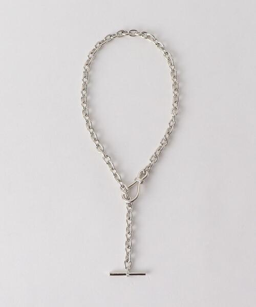 BEAUTY&YOUTH UNITED ARROWS(ビューティーアンドユースユナイテッドアローズ)の「BY バックルモチーフ チェーン ネックレス -2WAY-(ネックレス・レディース・シルバー/ゴールド・FREE)」の8枚目の写真