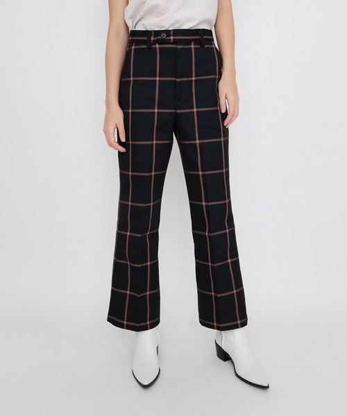 Levi's(リーバイス)の「MATH CLUB トラウザー フレア BONNIE PLAID RINSE(その他パンツ・レディース・マルチ・28inch/24inch/23inch/27inch/30inch/29inch/26inch/25inch)」の1枚目の写真