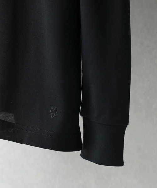 MAIN ATTRACTION（メインアトラクション）の「【MAIN ATTRACTION】MBコラボ ドレスハイネックカットソー（Tシャツ/カットソー・メンズ・ブラック/ホワイト・LL/LARGE）」の10枚目の写真