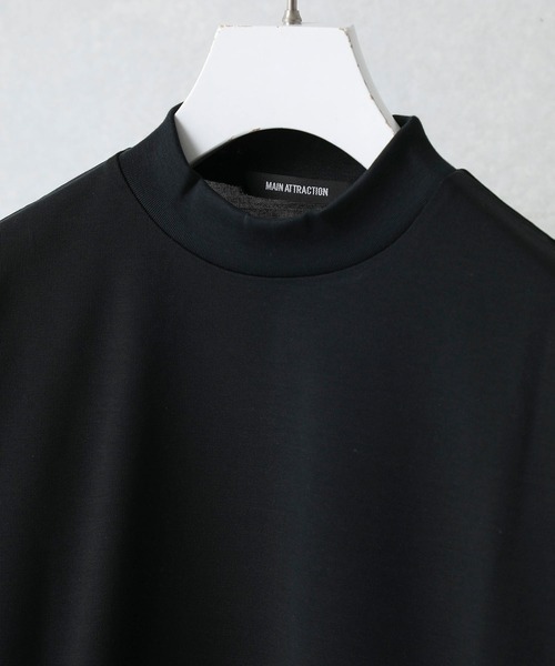 MAIN ATTRACTION（メインアトラクション）の「【MAIN ATTRACTION】MBコラボ ドレスハイネックカットソー（Tシャツ/カットソー・メンズ・ブラック/ホワイト・LL/LARGE）」の9枚目の写真