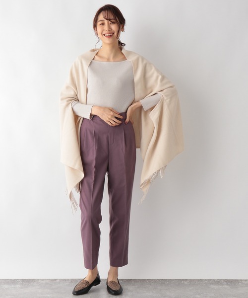 GLOBAL WORK(グローバルワーク)の「アンサンブルリブプルオーバー【MATINEE LINE】/959832(ニット/セーター・レディース・ブラック/その他/グリーン/ラベンダー・MEDIUM/LARGE)」の14枚目の写真