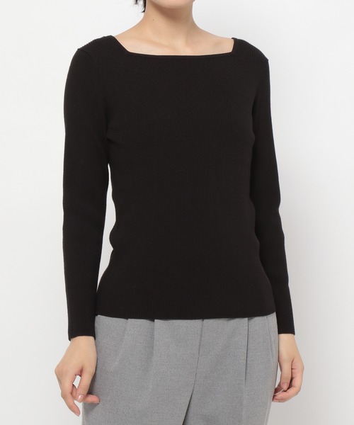 GLOBAL WORK(グローバルワーク)の「アンサンブルリブプルオーバー【MATINEE LINE】/959832(ニット/セーター・レディース・ブラック/その他/グリーン/ラベンダー・MEDIUM/LARGE)」の9枚目の写真