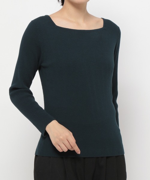 GLOBAL WORK(グローバルワーク)の「アンサンブルリブプルオーバー【MATINEE LINE】/959832(ニット/セーター・レディース・ブラック/その他/グリーン/ラベンダー・MEDIUM/LARGE)」の17枚目の写真