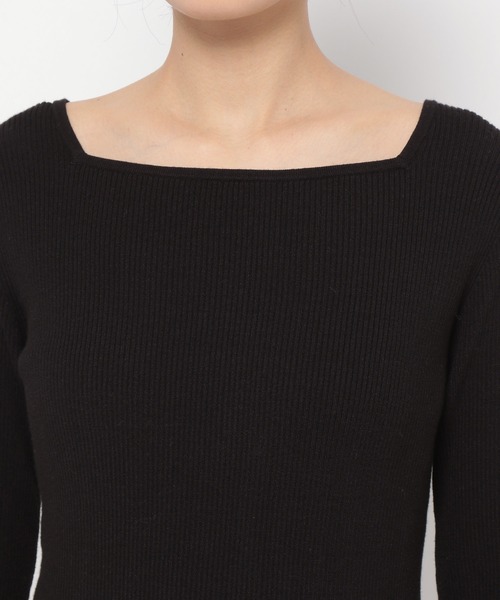 GLOBAL WORK(グローバルワーク)の「アンサンブルリブプルオーバー【MATINEE LINE】/959832(ニット/セーター・レディース・ブラック/その他/グリーン/ラベンダー・MEDIUM/LARGE)」の15枚目の写真