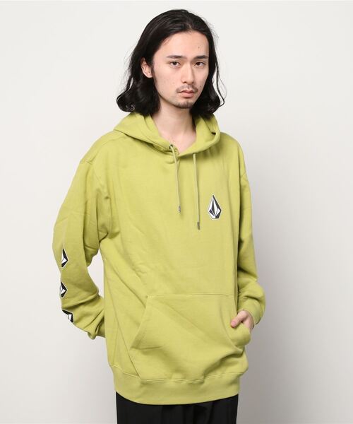 VOLCOM(ボルコム)の「【VOLCOM】ICONIC STONE PO(パーカー・メンズ・ブラック/ホワイト×グレー/イエロー・MEDIUM/SMALL/X-LARGE/LARGE)」の6枚目の写真