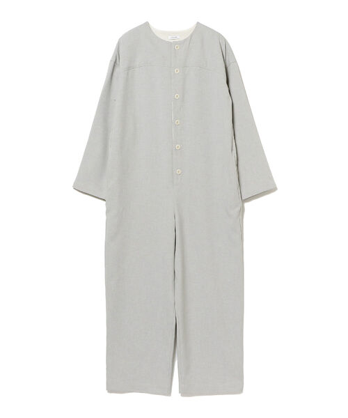 BEAMS LIGHTS（ビームスライツ）の「BEAMS LIGHTS / トロピカル ロンパース（サロペット/オーバーオール・レディース・ライトグレー/ネイビー・38/36）」の21枚目の写真