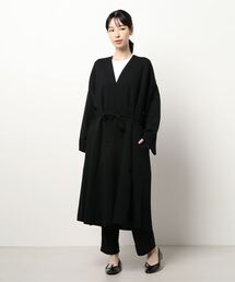 TITE IN THE STORE | ベルテッドロングノーカラーカーディガン(カーディガン/ボレロ)