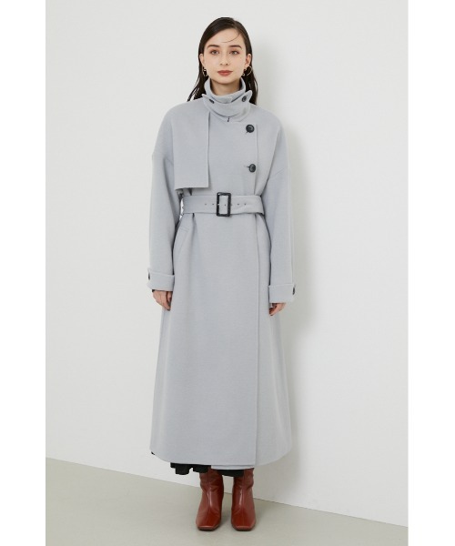 rienda（リエンダ）の「トレンチデザインラップウールコート