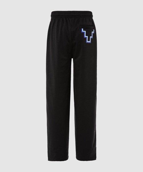 MARCELO BURLON(マルセロ・バーロン)の「RURAL CROSS LOOSE TRACK PANTS(その他パンツ・メンズ・ブラック×ブルー・M/L)」の2枚目の写真