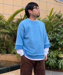CAL O LINE | CAL O LINE /キャルオーライン　CUT-OFF SWEAT カットオフスウェット　CL212-014(スウェット)