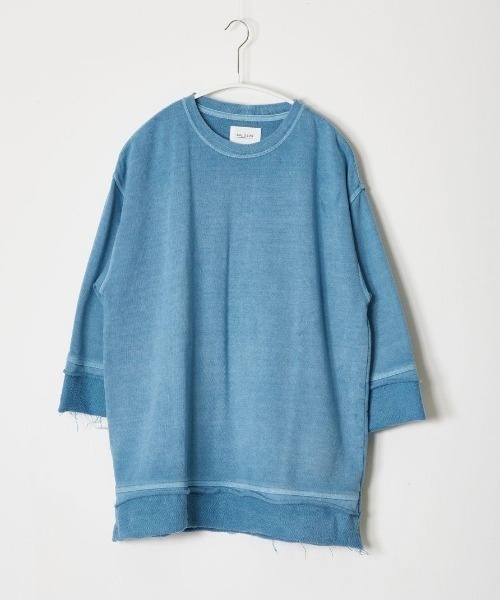 CAL O LINE(キャルオーライン)の「CAL O LINE /キャルオーライン CUT-OFF SWEAT カットオフスウェット CL212-014(スウェット・メンズ・ブルー/イエロー・MEDIUM/LARGE/X-LARGE)」の13枚目の写真