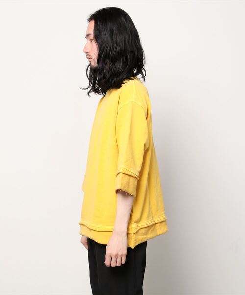 CAL O LINE(キャルオーライン)の「CAL O LINE /キャルオーライン CUT-OFF SWEAT カットオフスウェット CL212-014(スウェット・メンズ・ブルー/イエロー・MEDIUM/LARGE/X-LARGE)」の18枚目の写真