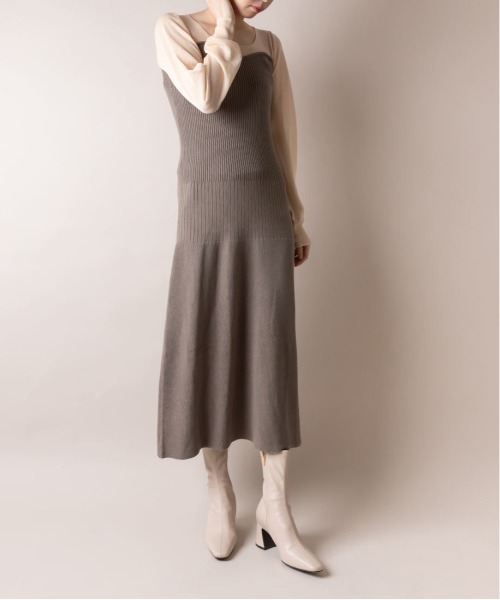 RANDA（ランダ）の「ストレスフリー/ストレッチ チャンキーヒールショートブーツ（ブーツ・レディース・ブラック/アイボリー/カーキ・LL/M/L/S）」の17枚目の写真