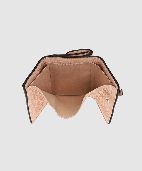 Chloe(クロエ)の「ALPHABET / グレイン&シャイニーカーフスキン トリフォールドウォレット MINI TRI FOLD(財布・レディース・ライトピンク・FREE)」の6枚目の写真