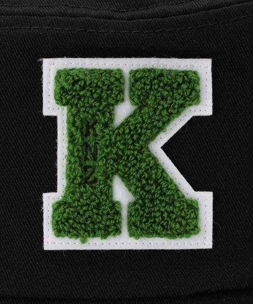 KaneZ（ケインズ）の「KaneZ/ケインズ/K LOOP PATCH BUCKET/バケットハット（ハット・レディース・ブラック・FREE）」の3枚目の写真