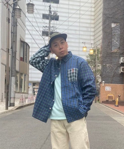 MANASTASH(マナスタッシュ)の「MANASTASH/マナスタッシュ PUBLIC MARKET RELAX SHIRTS パブリックマーケットリラックスシャツ 7125016(シャツ/ブラウス・メンズ・その他1/その他・MEDIUM/X-LARGE/LARGE)」の1枚目の写真