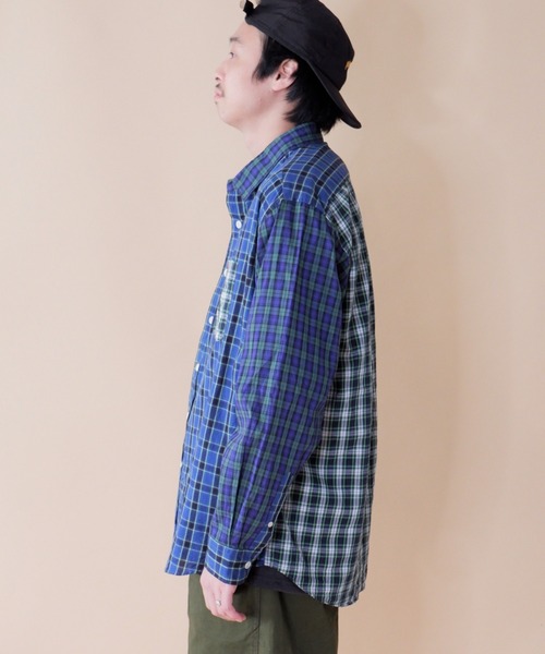 MANASTASH(マナスタッシュ)の「MANASTASH/マナスタッシュ PUBLIC MARKET RELAX SHIRTS パブリックマーケットリラックスシャツ 7125016(シャツ/ブラウス・メンズ・その他1/その他・MEDIUM/X-LARGE/LARGE)」の3枚目の写真