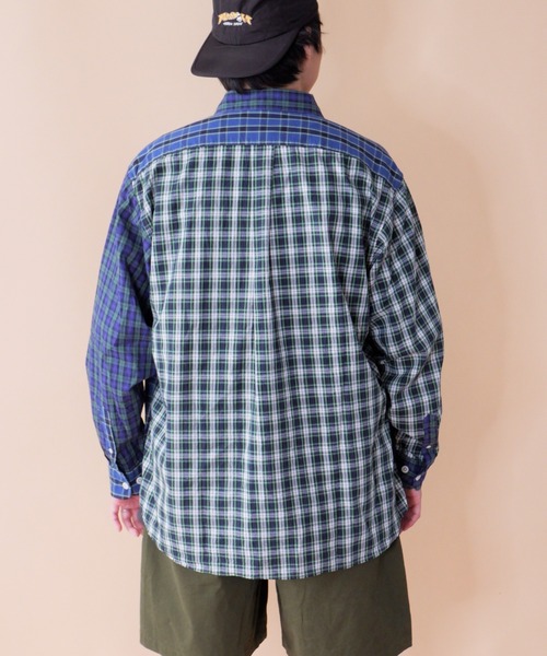 MANASTASH(マナスタッシュ)の「MANASTASH/マナスタッシュ PUBLIC MARKET RELAX SHIRTS パブリックマーケットリラックスシャツ 7125016(シャツ/ブラウス・メンズ・その他1/その他・MEDIUM/X-LARGE/LARGE)」の4枚目の写真