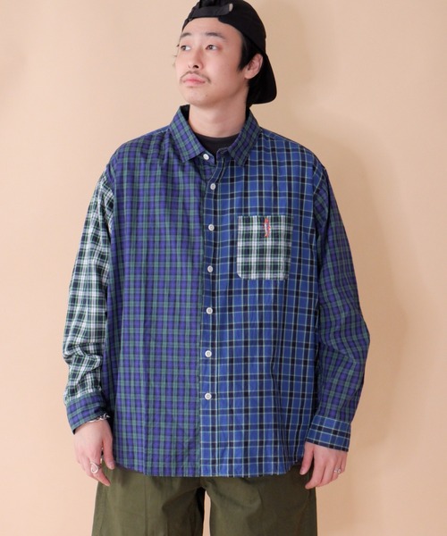 MANASTASH(マナスタッシュ)の「MANASTASH/マナスタッシュ PUBLIC MARKET RELAX SHIRTS パブリックマーケットリラックスシャツ 7125016(シャツ/ブラウス・メンズ・その他1/その他・MEDIUM/X-LARGE/LARGE)」の13枚目の写真