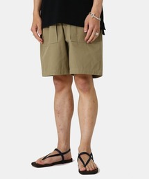 marka（マーカ）の「marka / マーカ：BAKER SHORTS - ORGANIC COTTON GABARDINE -：M22A-06PT02B[COR]（その他パンツ）」