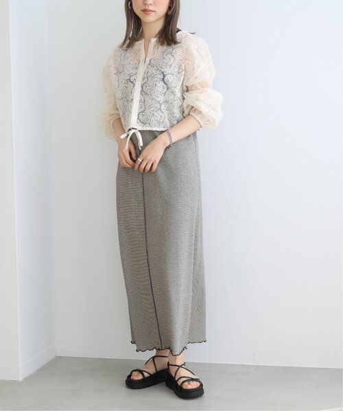 RAY CASSIN(レイカズン)の「M/L展開 ナロースポサン(サンダル・レディース・ライトグレー/ブラック/カーキ/キナリ・MEDIUM/LARGE)」の6枚目の写真