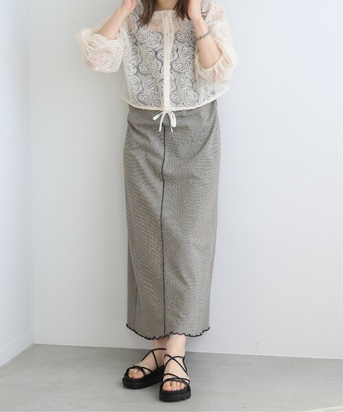 RAY CASSIN(レイカズン)の「M/L展開 ナロースポサン(サンダル・レディース・ライトグレー/ブラック/カーキ/キナリ・MEDIUM/LARGE)」の7枚目の写真